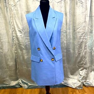 Topshop sleeveless blazer